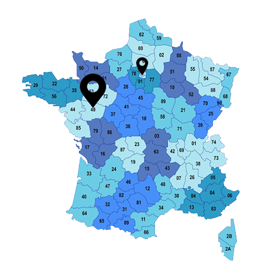 Carte de France